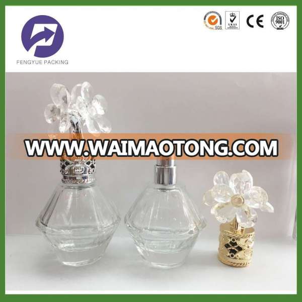 Brand Perfume Glass Bottle with cap and Spray